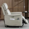 Nimbus wall hugger power recliner in greige