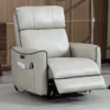 Nimbus wall hugger power recliner in greige