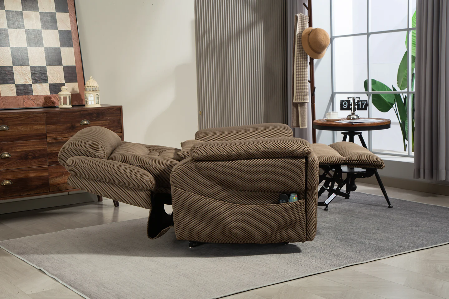 GiantNova 28 inch lift chair in brown