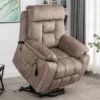 73_548ad62f-8cdf-464d-8798-6fb063bcee33 Castle oversized lift chair with heat and massage in camel