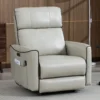 Nimbus wall hugger power recliner in greige
