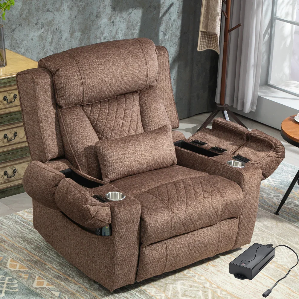 StashEase_Lift_Chair_28_Inch_Wide_Seat_Oversized_with_Back_Up_Battery_Free_2_Years_Warranty StashEase oversized lift chair with battery backup in brown