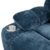 NestingCloud lay flat recliner chair in blue